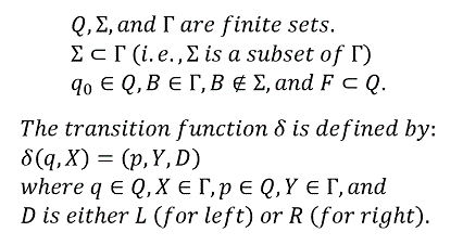 Rules for components of 7-tuple